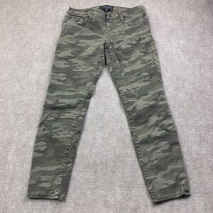 Sanctuary Cargo Pants Camo Women’s Skinny Capri Standard Anthropologie - Size 26